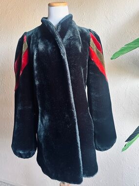 Vintage Disco Casper Faux Fur Coat